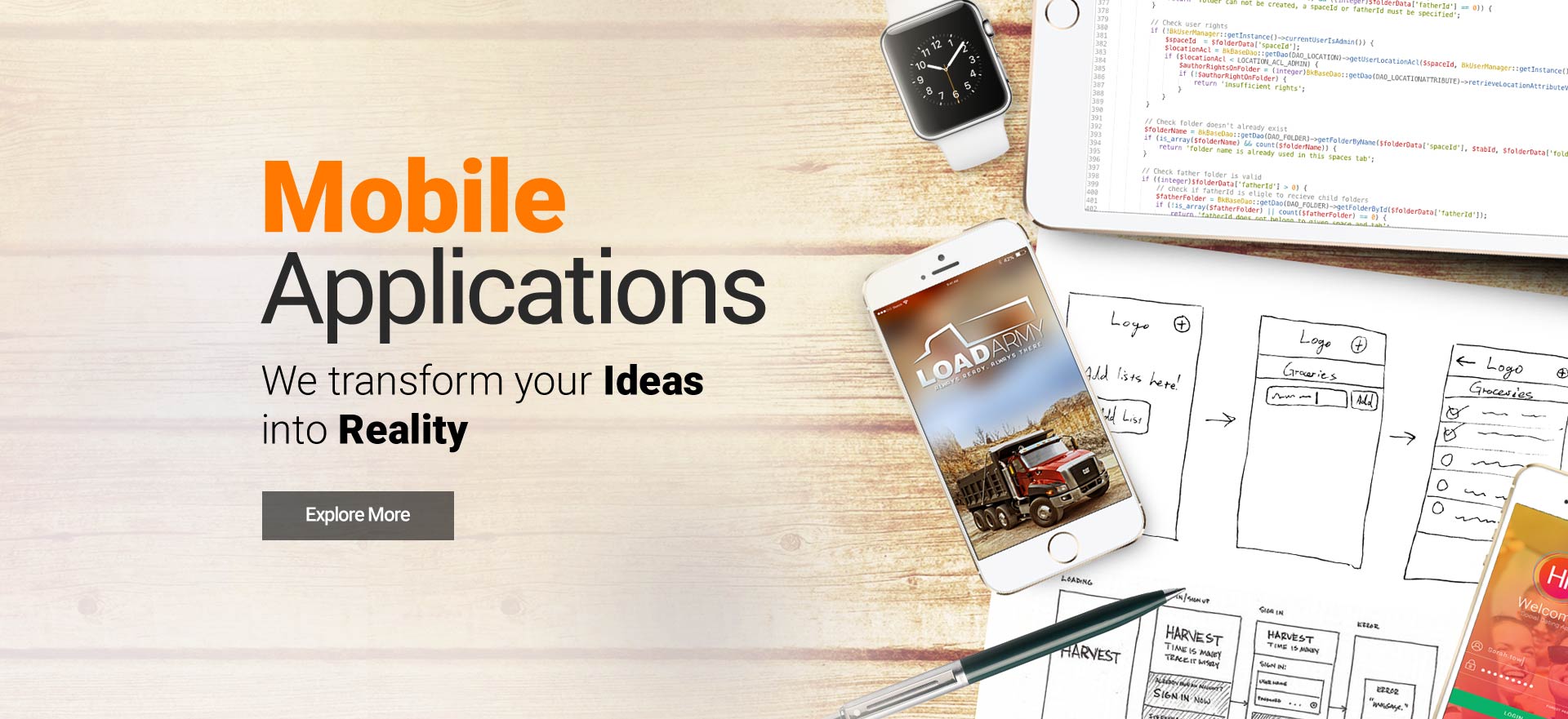 mobile app development by OutworX